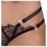 Cottelli - Luxury Open Ring Thong (Black)