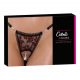 Cottelli - Luxury Rose Pearled Thong (Red-Black) 