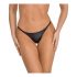 Noir Glossy Tanga (Black)
 