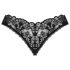 Obsessive Donna Dream - lace open thong (black)