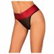 Obsessive Tienesy - Bow Thong (Black-Red) 