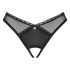 Obsessive Latinesa - open thong (black) 