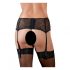 Cottelli - Basic Garter Belt (Black)  - XL