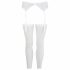 NO:XQSE - Lace Garter Set - White 