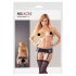 NO:XQSE - Glossy Garter Set  - L