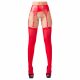 NO:XQSE - Glossy Garter Set (Red) 