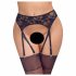 Cottelli - Lace Garter Belt (Black) 