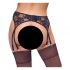 Cottelli - Lace Garter Belt (Black) 