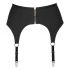 Cottelli - Matte Garter Belt (Black) 