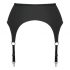 Cottelli - Matte Garter Belt (Black) 