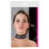 Cottelli - Pearl and Rhinestone Lace Collar (Black) 