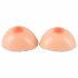 Cottelli - Silicone Push-Up Inserts with Nipple (2 x 1000g) 