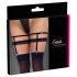 Cottelli - Decorative Garter Belt (Black) 