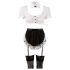 Cottelli - Maid Costume Set - 6 Pieces 