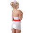 Cottelli - Nurse Dress with Garter Straps 