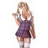 Cottelli - Checkered Schoolgirl Dress 