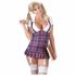 Cottelli - Checkered Schoolgirl Dress 