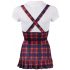 Cottelli - Checkered Schoolgirl Dress 