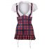 Cottelli - Plaid Schoolgirl Dress - M