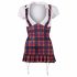 Cottelli - Checkered Schoolgirl Dress  - L