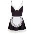 Cottelli - Maid Outfit with Apron (Black & White)