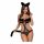 Obsessive Gepardina - Kitty Girl Costume Set (Black)  - L/XL