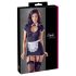 Cottelli - Maid Outfit with Garter (Black-White)  - L