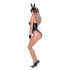 Cottelli Bunny - Shiny, Sexy Bunny Girl Costume (5-piece)  - M