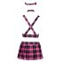 Cottelli - Pink Schoolgirl Costume Set 