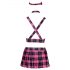 Cottelli - Pink Schoolgirl Costume Set 