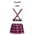 Cottelli - Pink Schoolgirl Costume Set  - L