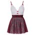 Cottelli - Schoolgirl Costume (Red-White)  - M