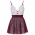 Cottelli - Schoolgirl Costume (Red-White)  - M