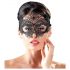 Cottelli - Embroidered Lace-Effect Mask (Black) 