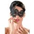 Cottelli - Embroidered Asymmetrical Mask (Black) 