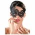 Cottelli - Embroidered Asymmetrical Mask (Black) 