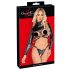 Bad Kitty - Open Bust Bondage Set (Black) - M