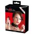 Bad Kitty - Silicone Collar with Leash (Black)