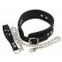 Bad Kitty - Silicone Collar with Leash (Black) 