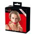 Bad Kitty - Silicone Gag with Faux Leather Strap (Red)