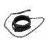 Bad Kitty - Jewel Pattern Collar with Leash (Black) 