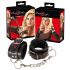 Bad Kitty - Heart Handcuffs (Black-Red) 