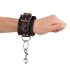 Bad Kitty - Heart Handcuffs (Black-Red) 