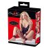 Bad Kitty - Velcro Bondage Set - Red-Black (5-Piece) 