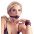 Bad Kitty - Velcro Bondage Set - Red-Black (5-Piece) 