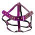 Bad Kitty - rhinestone head harness (metallic pink)