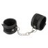 Vegan Fetish - Short Chain Handcuffs (Black) 