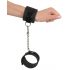 Vegan Fetish - Short Chain Handcuffs (Black) 