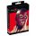 Bad Kitty - Shiny Oral Mask - Black-Red (S-L)