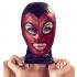 Bad Kitty - Shiny Suck Mask - Black-Red (S-L) 